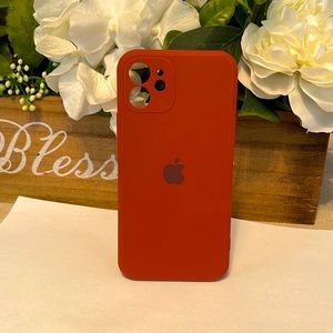iPhone 12 wine color soft case